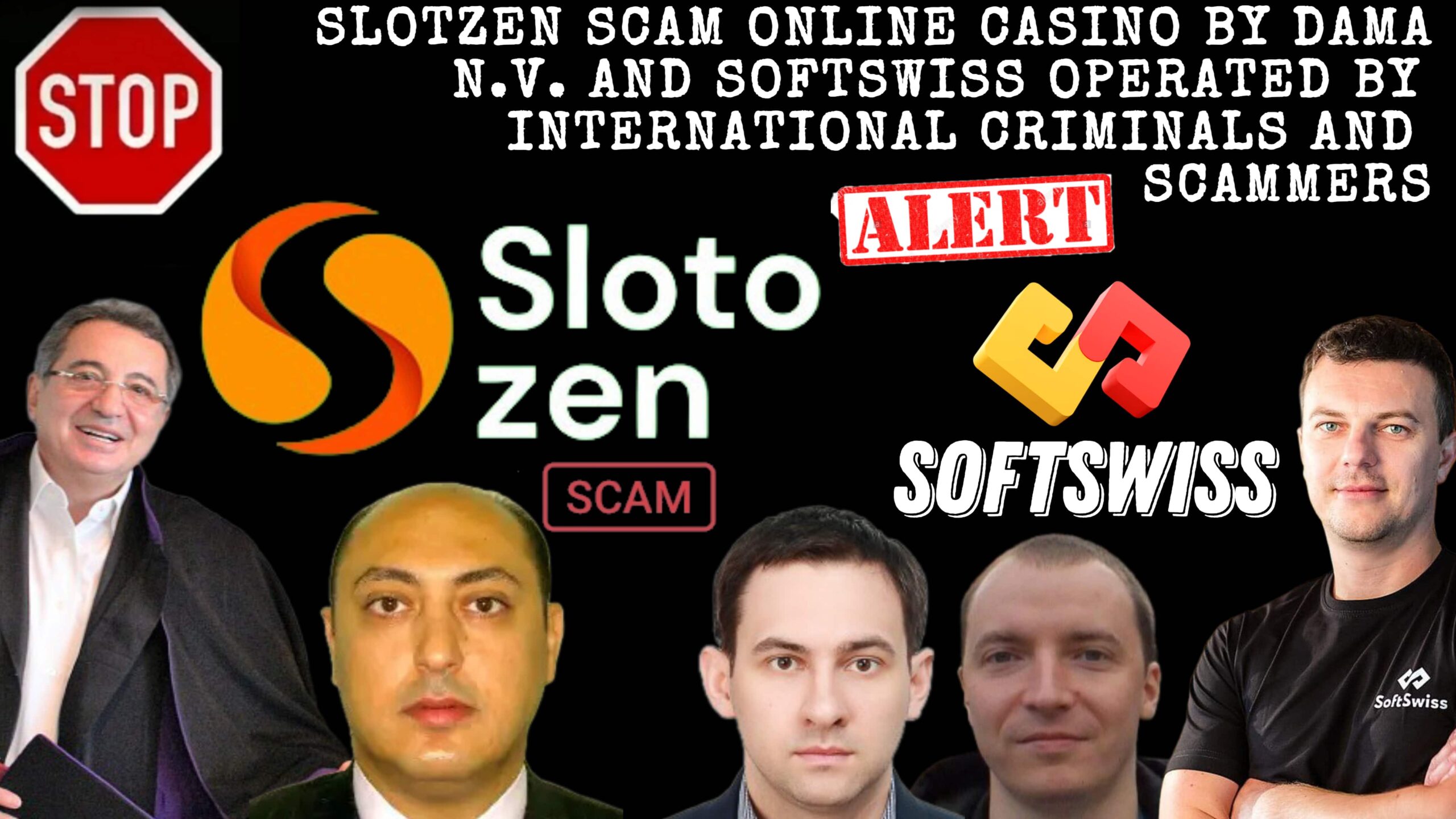 Slotozen - softswiss - Belarusian and Russian cyber fraud agents